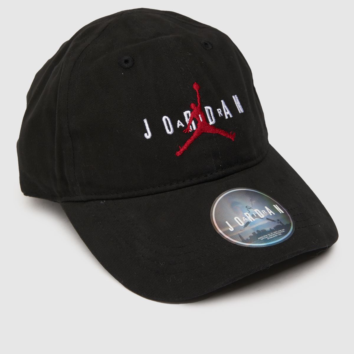 Nike svart Jordan Jumpman-keps för barn