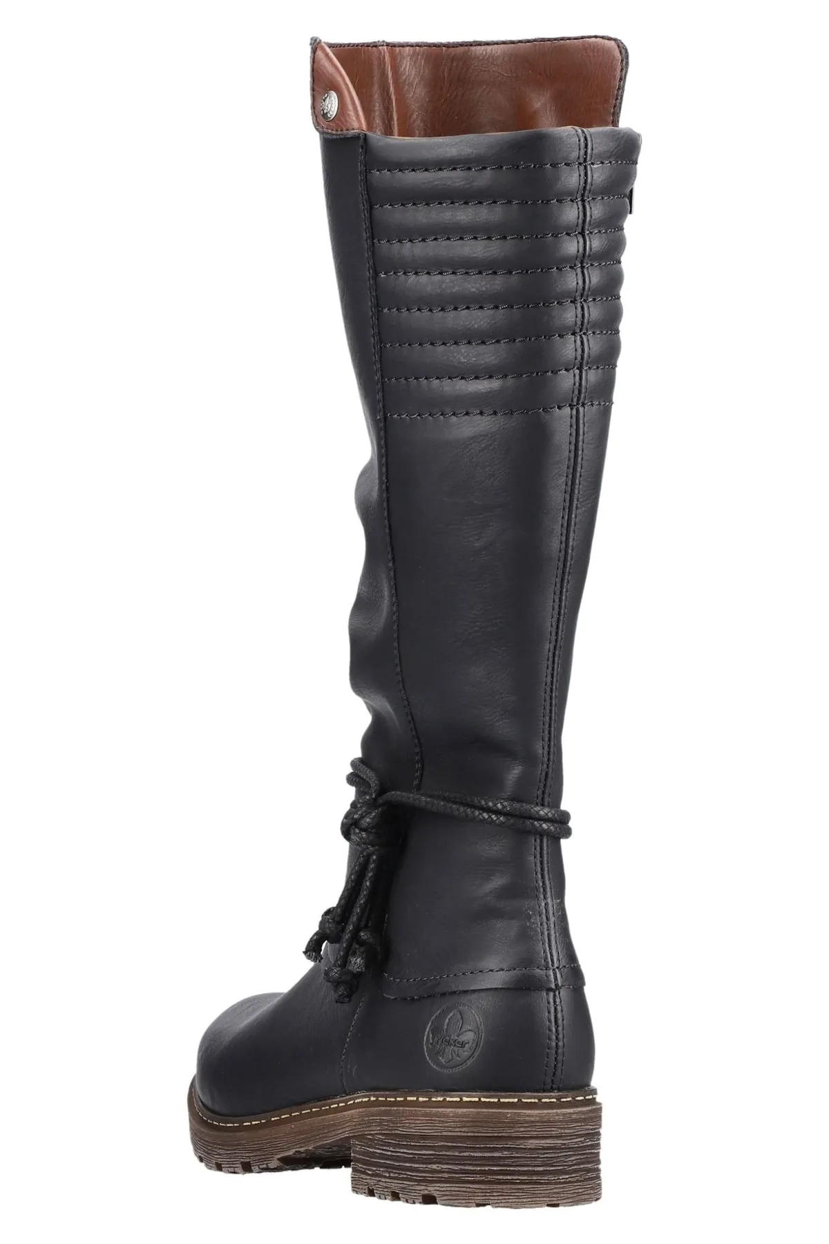 Rieker  Stiefel - Schwarz - Blockabsatz