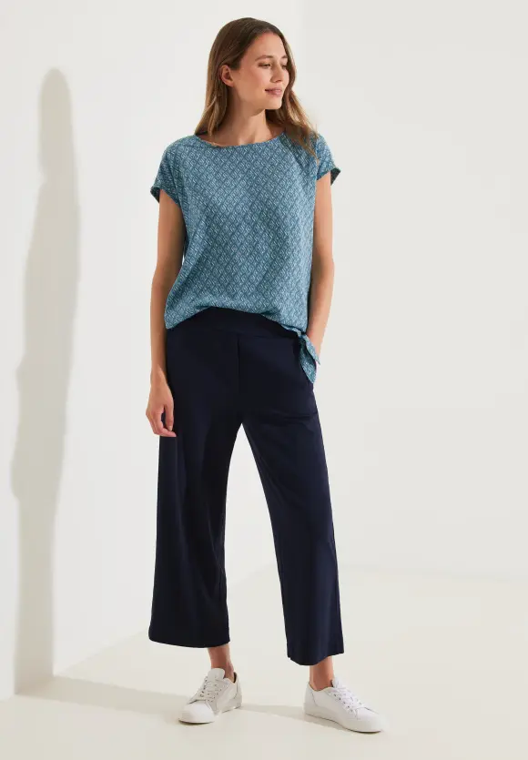 CECIL Bluse mit Knotendetail