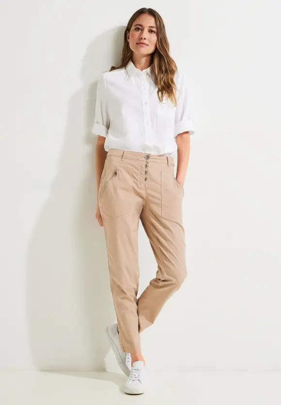 CECIL Lässige Casual Fit Hose
