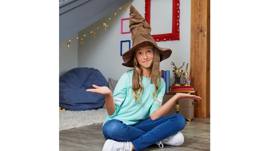 Spin Master - Wizarding World Harry Potter - Interaktiver Sprechender Hut mit Sound