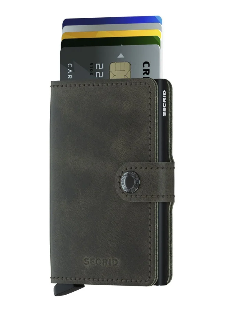Kožené puzdro na karty Secrid Miniwallet Vintage
