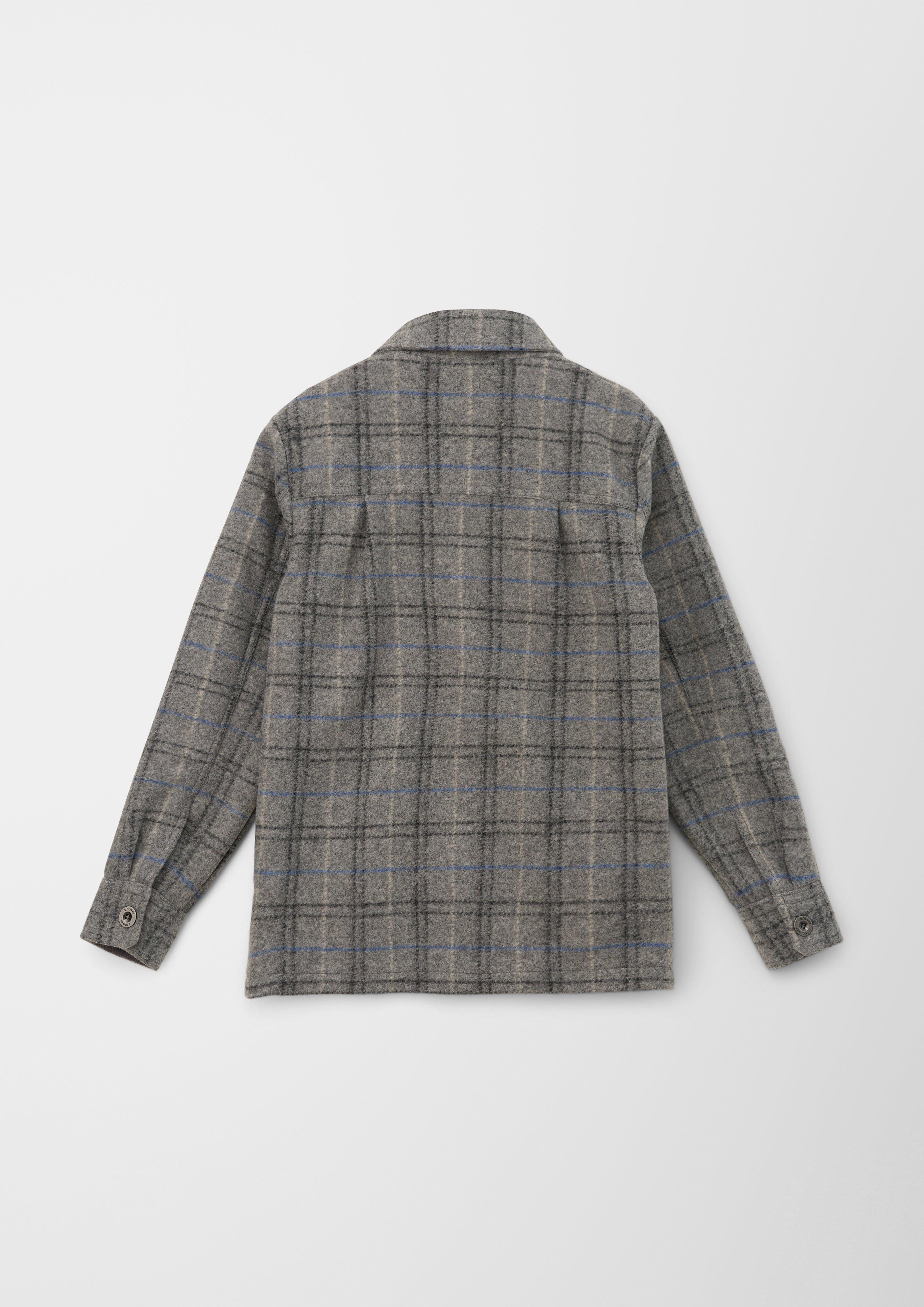 Overshirt aus weichem Fleece  2123623-97N2