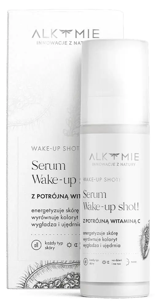 Alkmie Wake-Up Shot! Tredobbelt C-vitaminserum, 30 ml