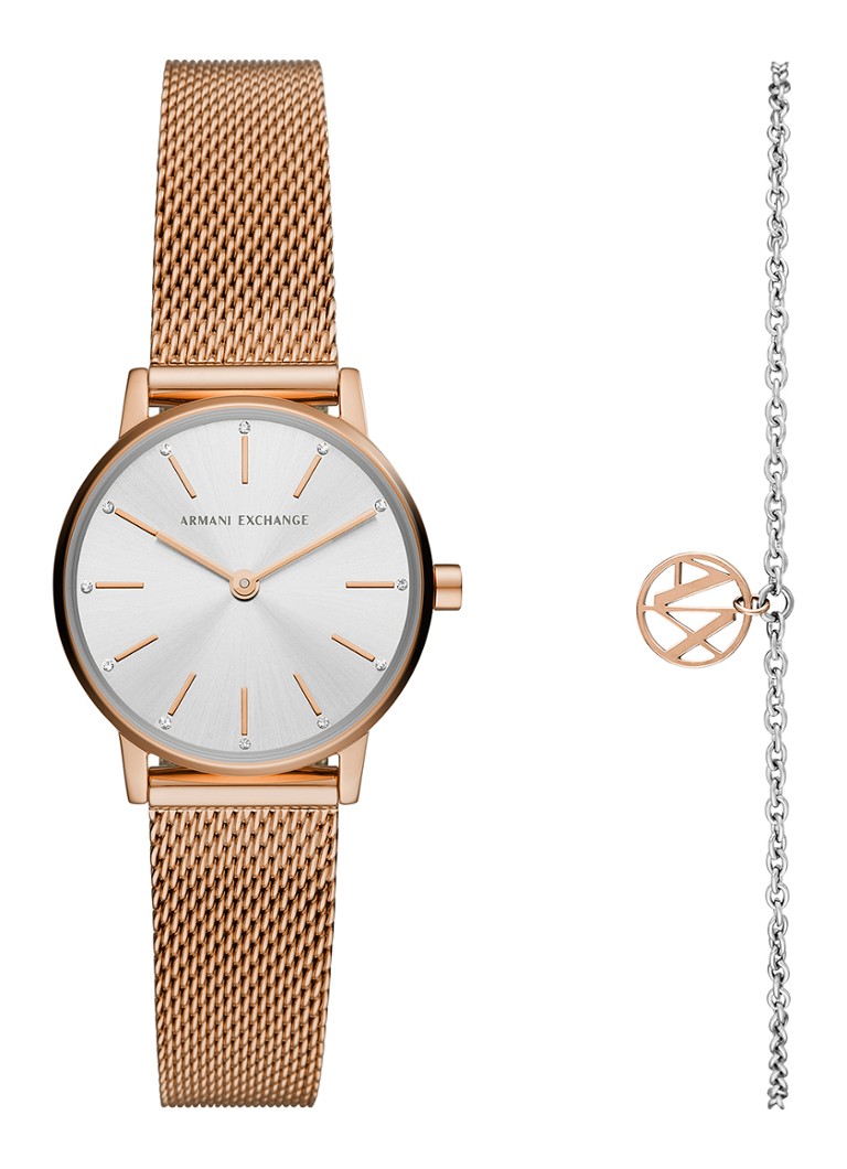 Armani Exchange AX7121 óra ajándékszett