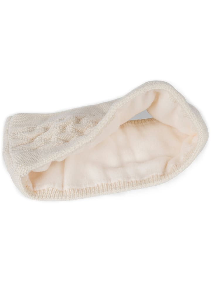 styleBREAKER Strick Stirnband in Creme günstig kaufen onesize