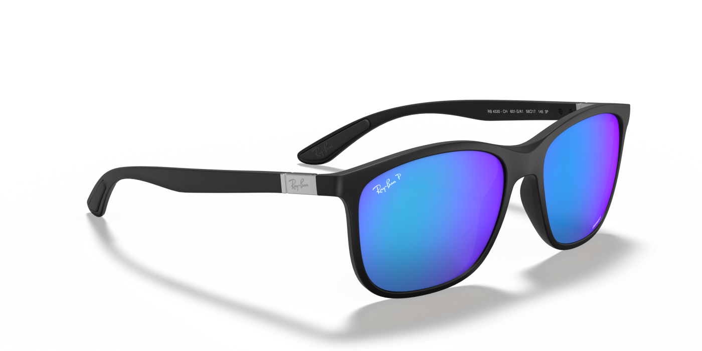 RB4330CH CHROMANCE - Opaco Nero Blu
