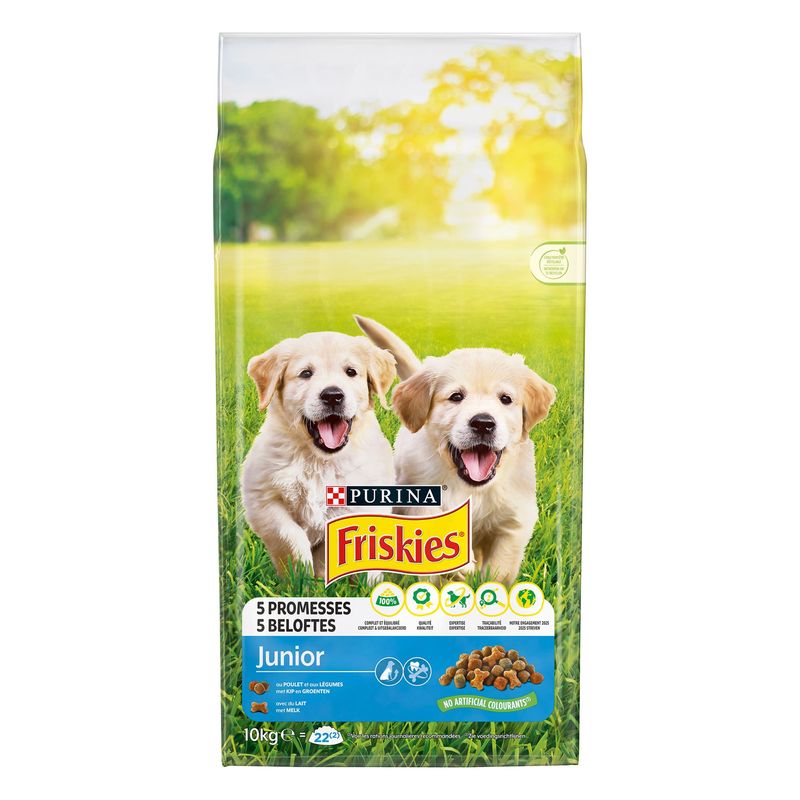 PURINA Friskies  Junior mit Huhn und Gemüse