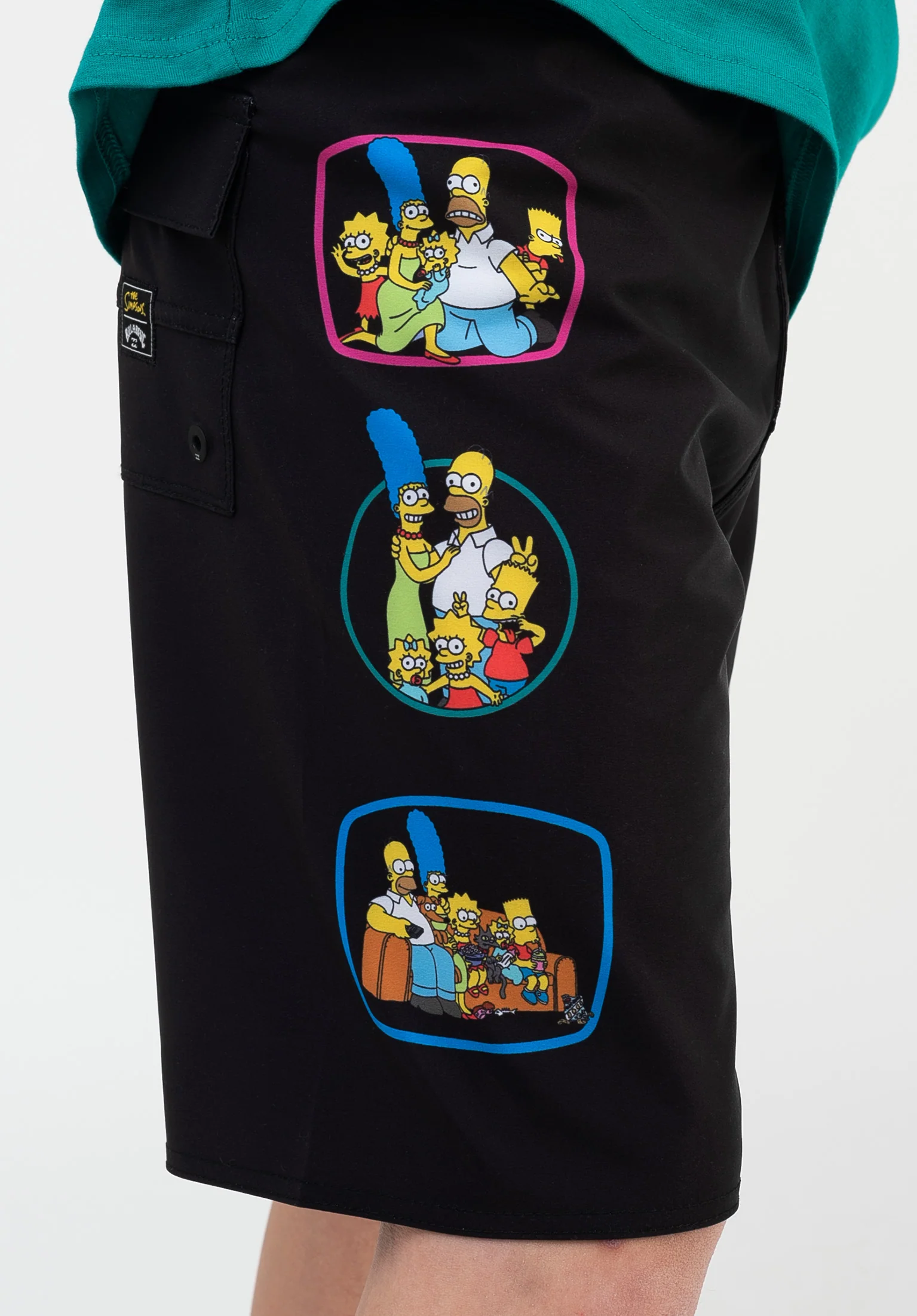 x Simpsons Familiy D Bah Pro Boardshorts