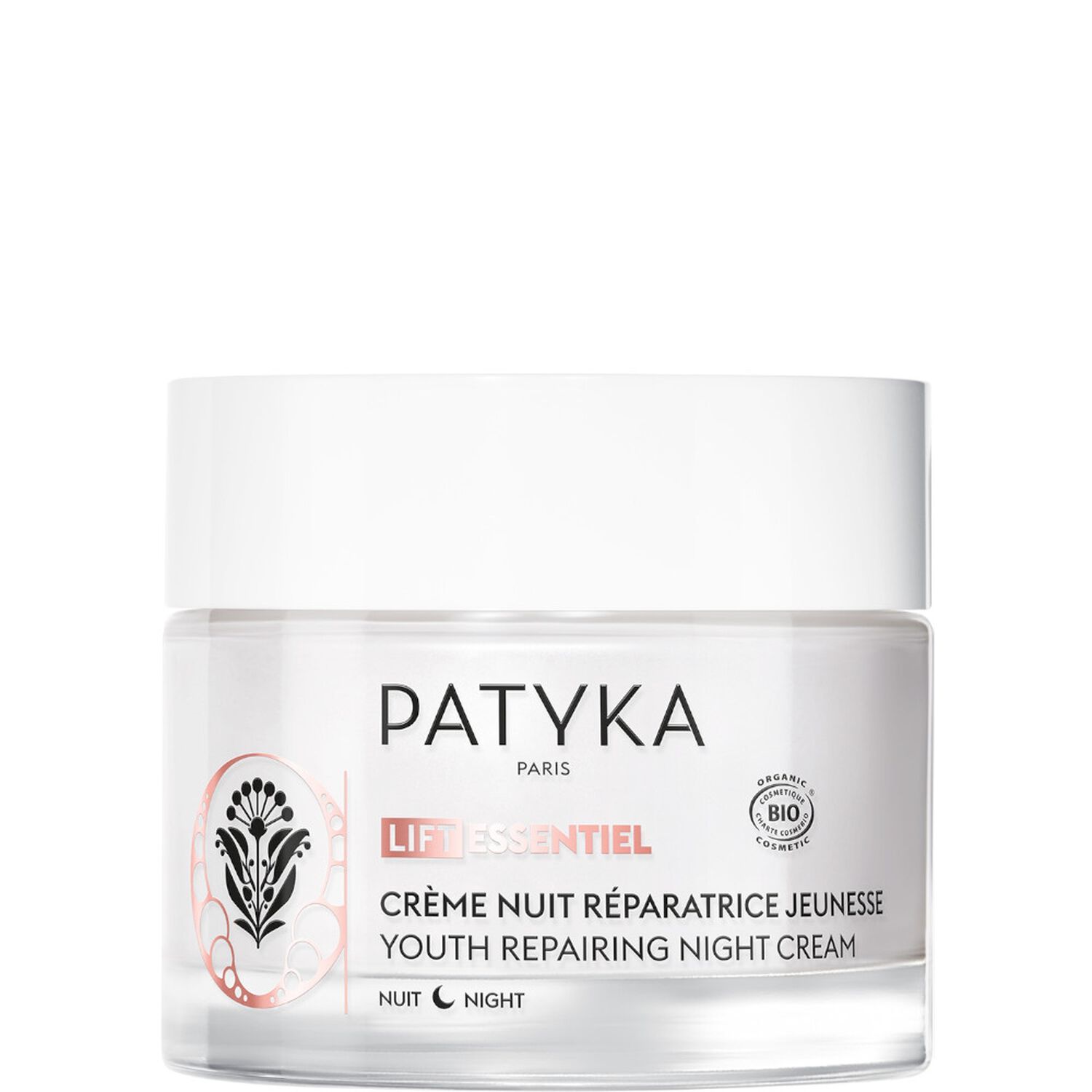 Patyka Lift Essentiel Crème Nuit Réparatrice Jeunesse