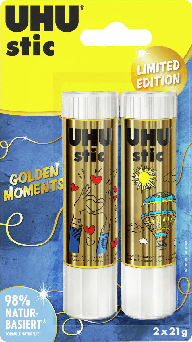 Klebestift Golden Moments (2x21g), 42 g