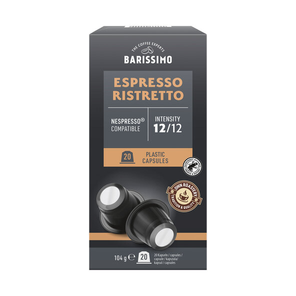Kaffeekapseln Espresso Ristretto, 6 x 104 g