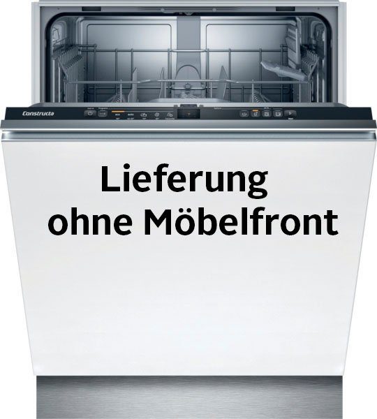 Constructa vollintegrierbarer Geschirrspüler, CG5VX01ITE, 12 Maßgedecke