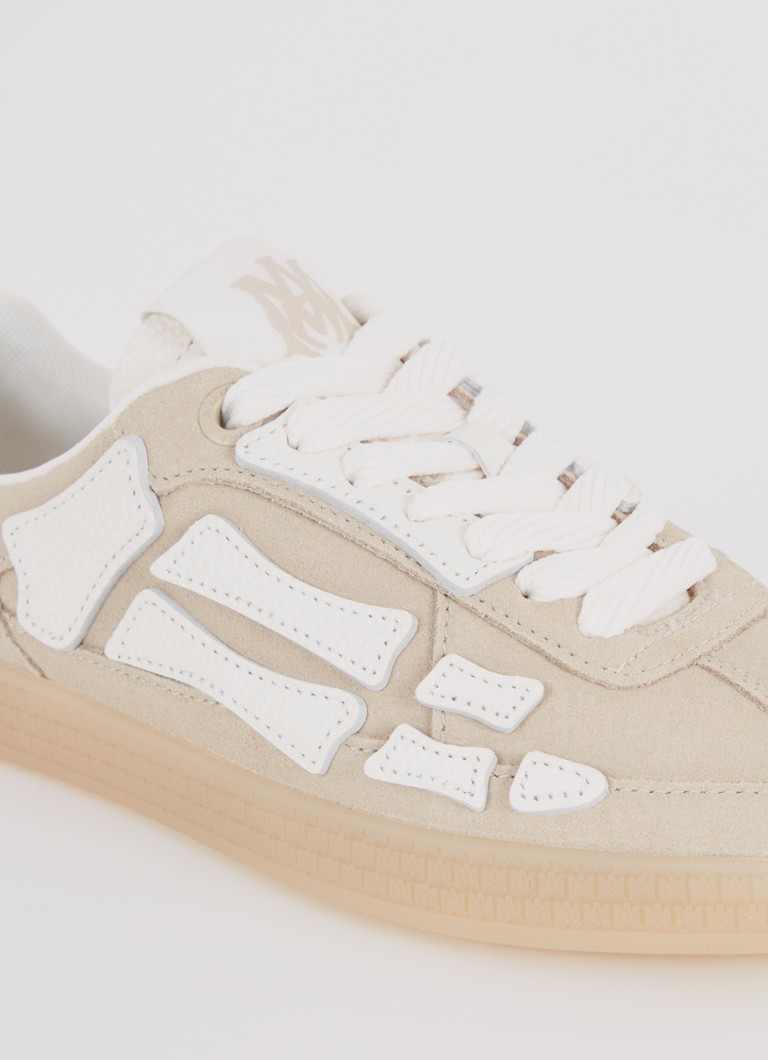 AMIRI  Pacific Bones sneaker van suède met leren details