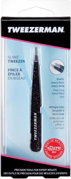 Tweezerman Slant Tweezer - Schräge Pinzette, Dusted Onyx Pinzette