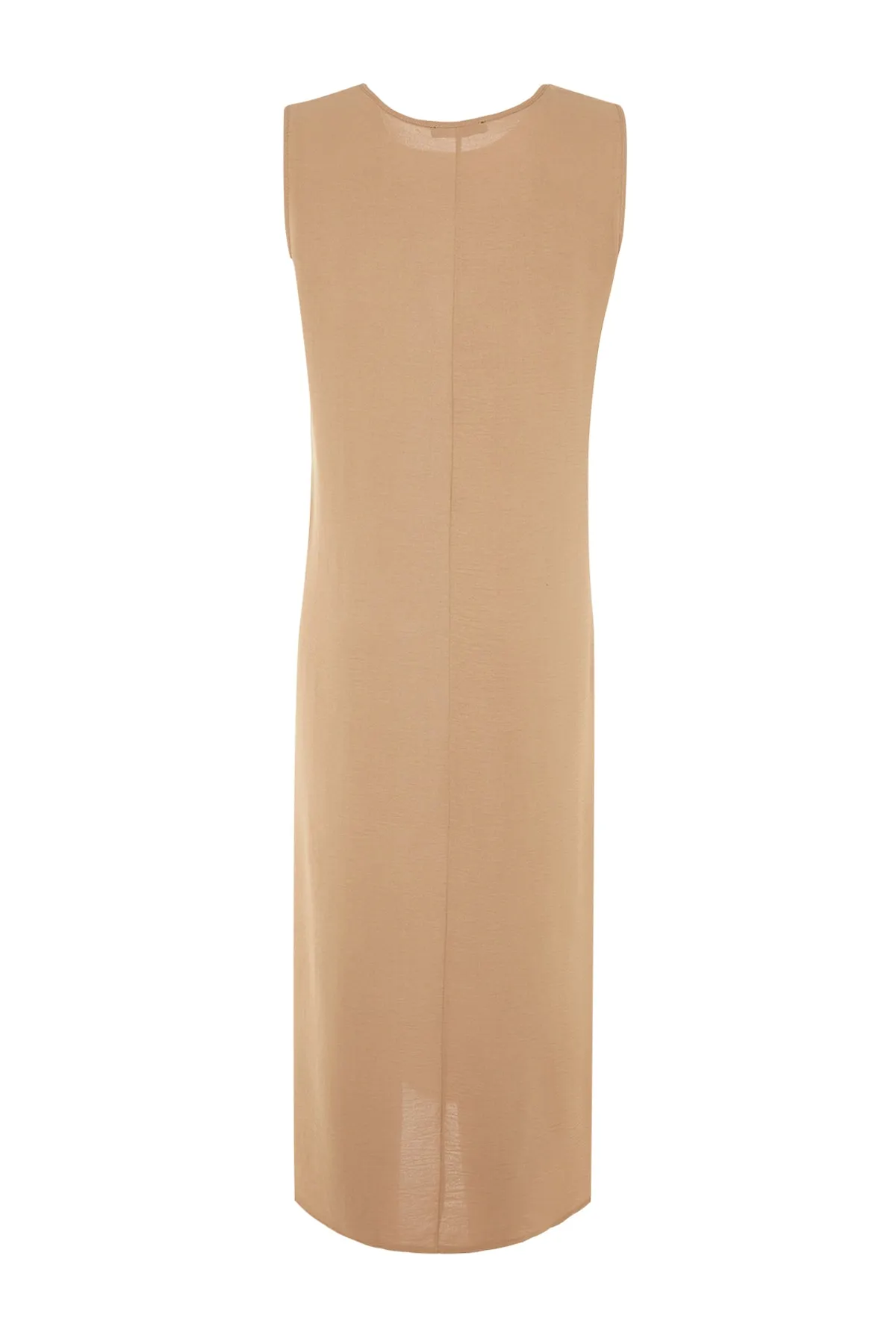 Trendyol Modest  Schwarz-Beige 2er-Pack Unterwäsche Aerobin Woven Lining Dress TCTSS23EB00146
