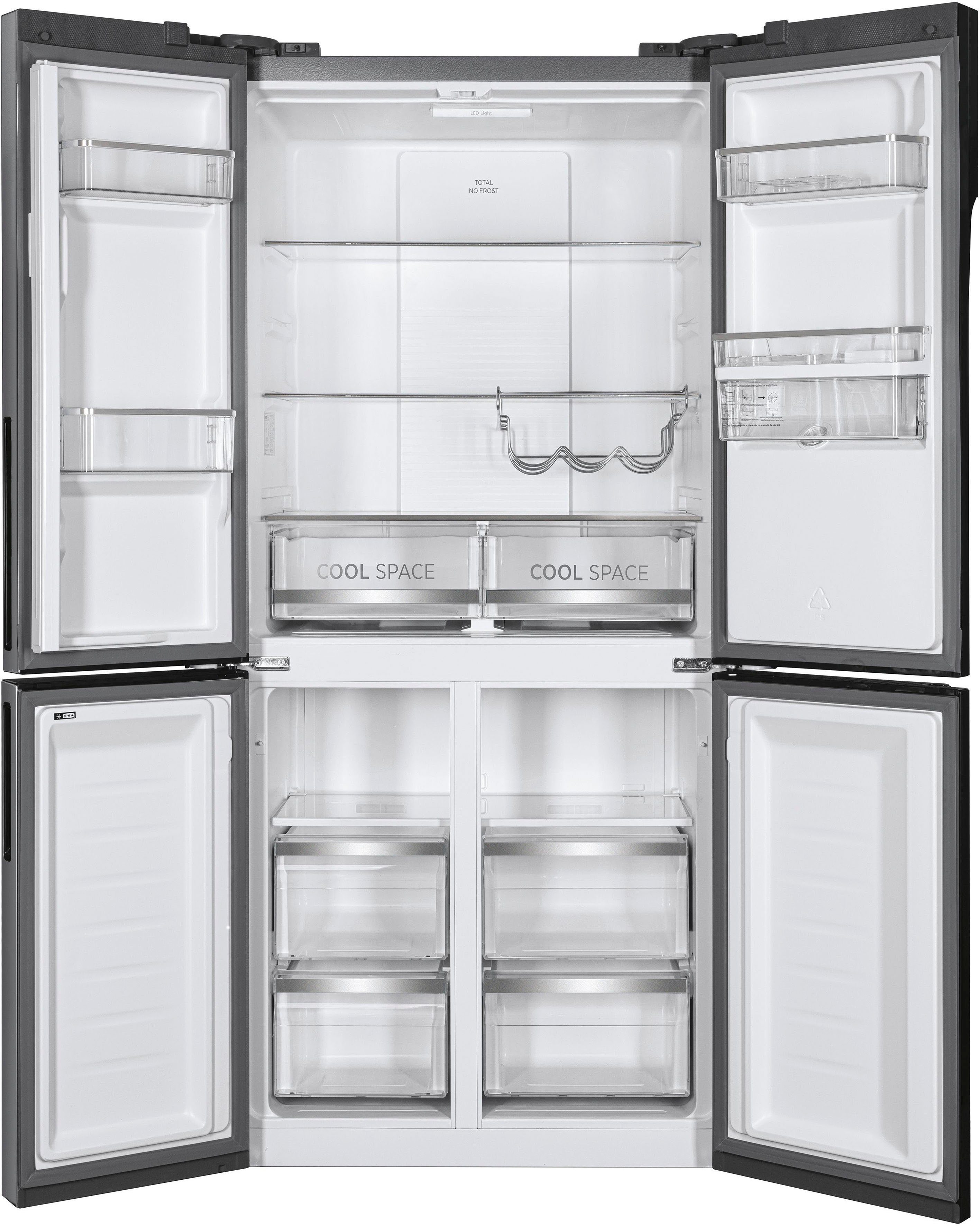 Hoover Side-by-Side HSC818EXWD, 183 cm hoch, 83,6 cm breit