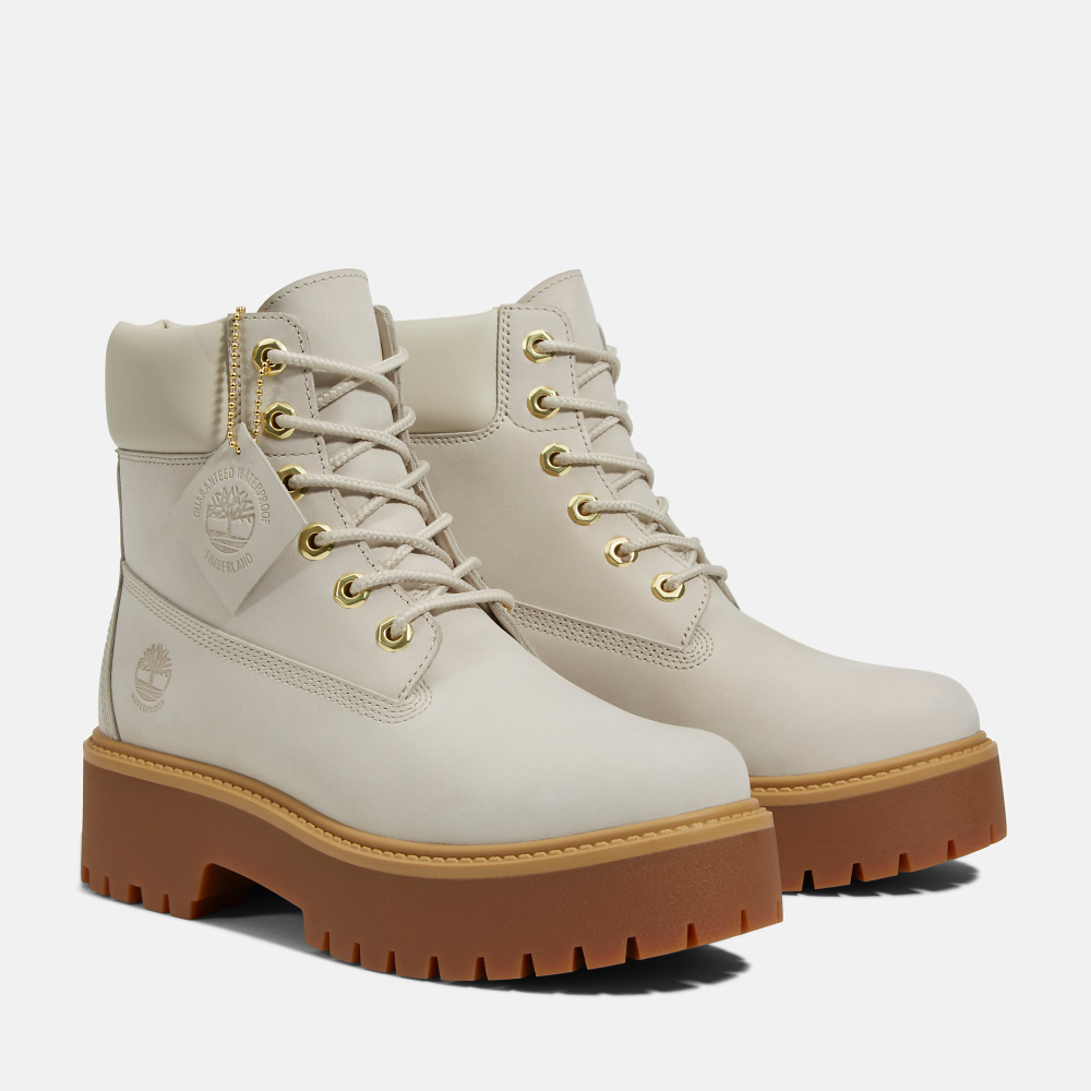Timberland heritage Stone Street 6 inch Boot TB0A6AWZF481 / weiss