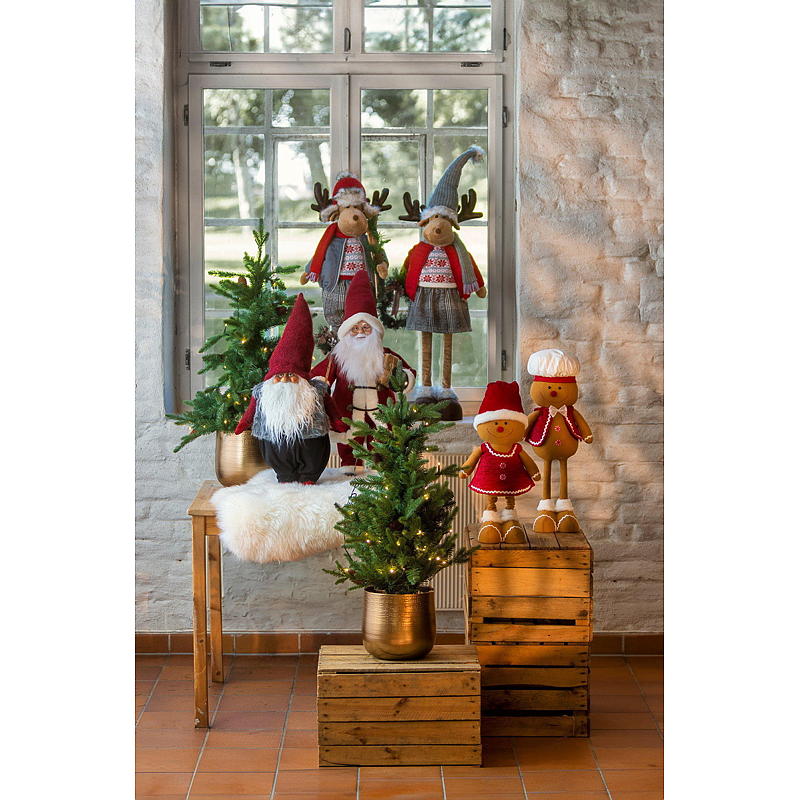 Home Pepperkakefigur 57/78 cm m/LED