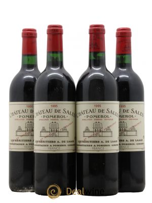 Château de Sales  1995 - Lot de 4 Bouteilles