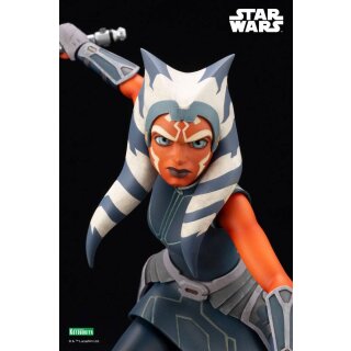 Star Wars The Clone Wars ARTFX PVC Statue 1/7 Ahsoka Tano Escape from the Clones 24 cm