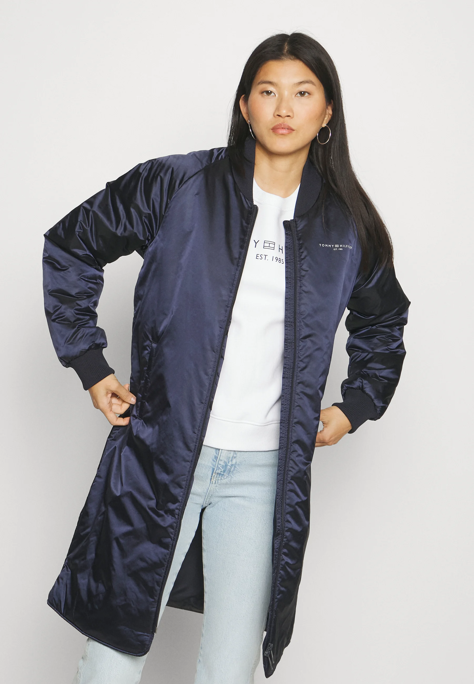 Tommy Hilfiger MINI CORP ABRIGO REGULAR - Abrigo corto