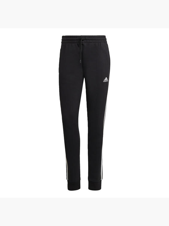 adidas Essentials 3-Streifen French Terry Cuffed Hose