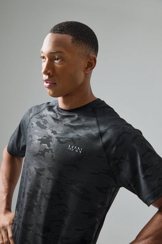 2er-Pack Man Active Camouflage Raglan T-Shirt