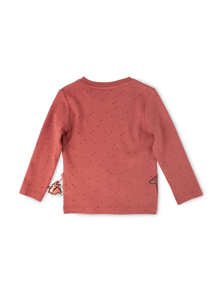 Sigikid Langarmshirt Autumn-Forest in rot günstig kaufen