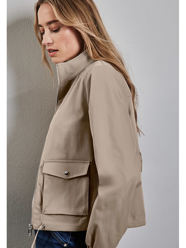 Street One Jacke in Beige günstig kaufen