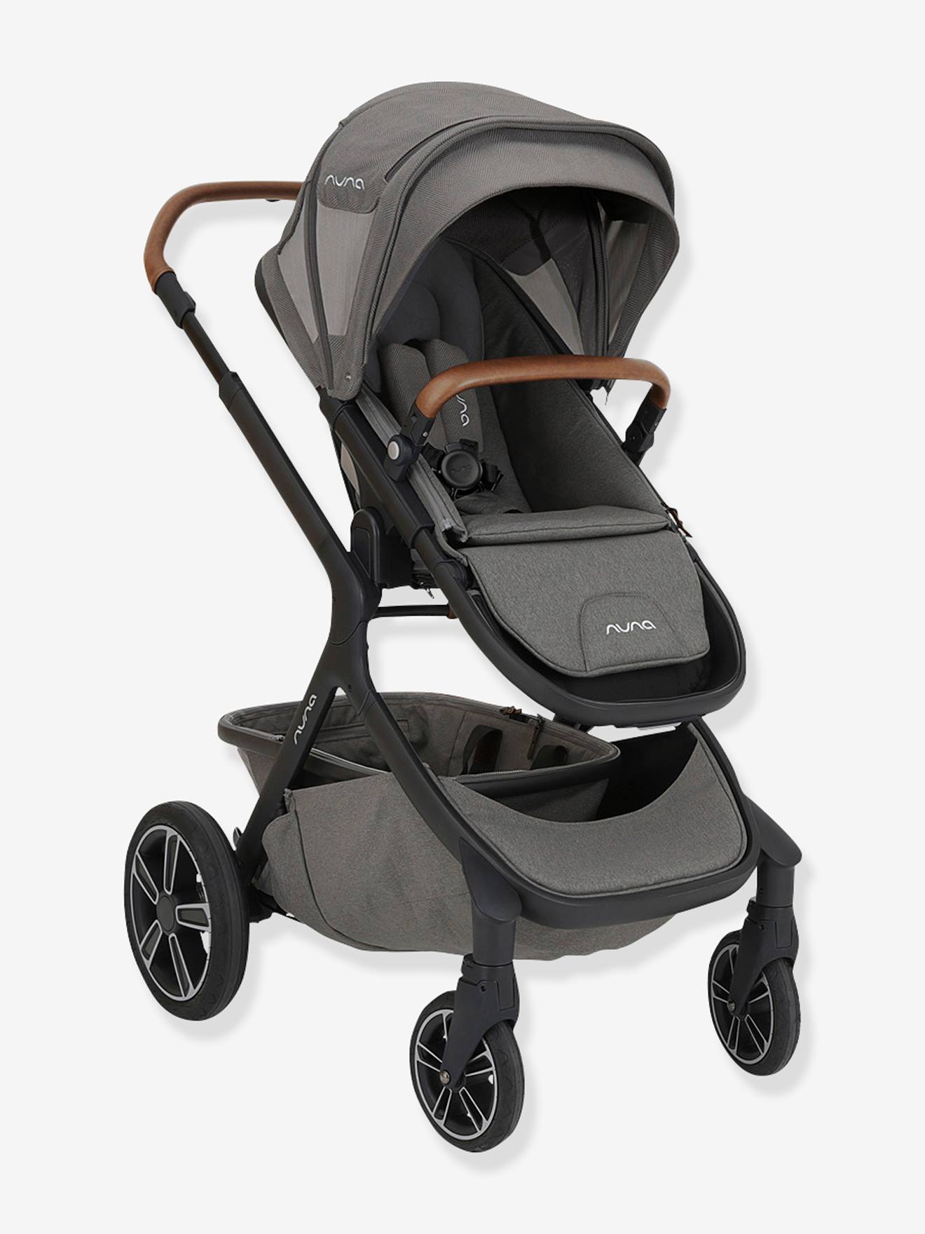 Poussette NUNA Demi Grow gris foncé (oxford)