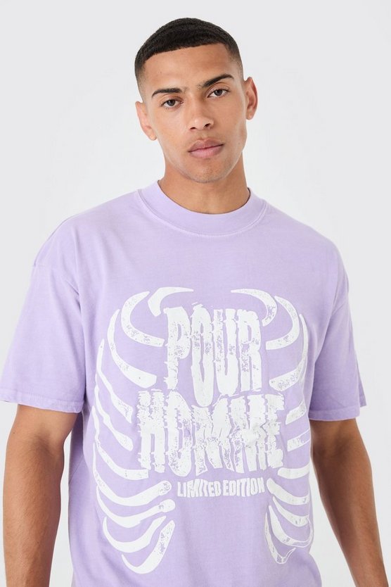 Oversize T-Shirt mit Print