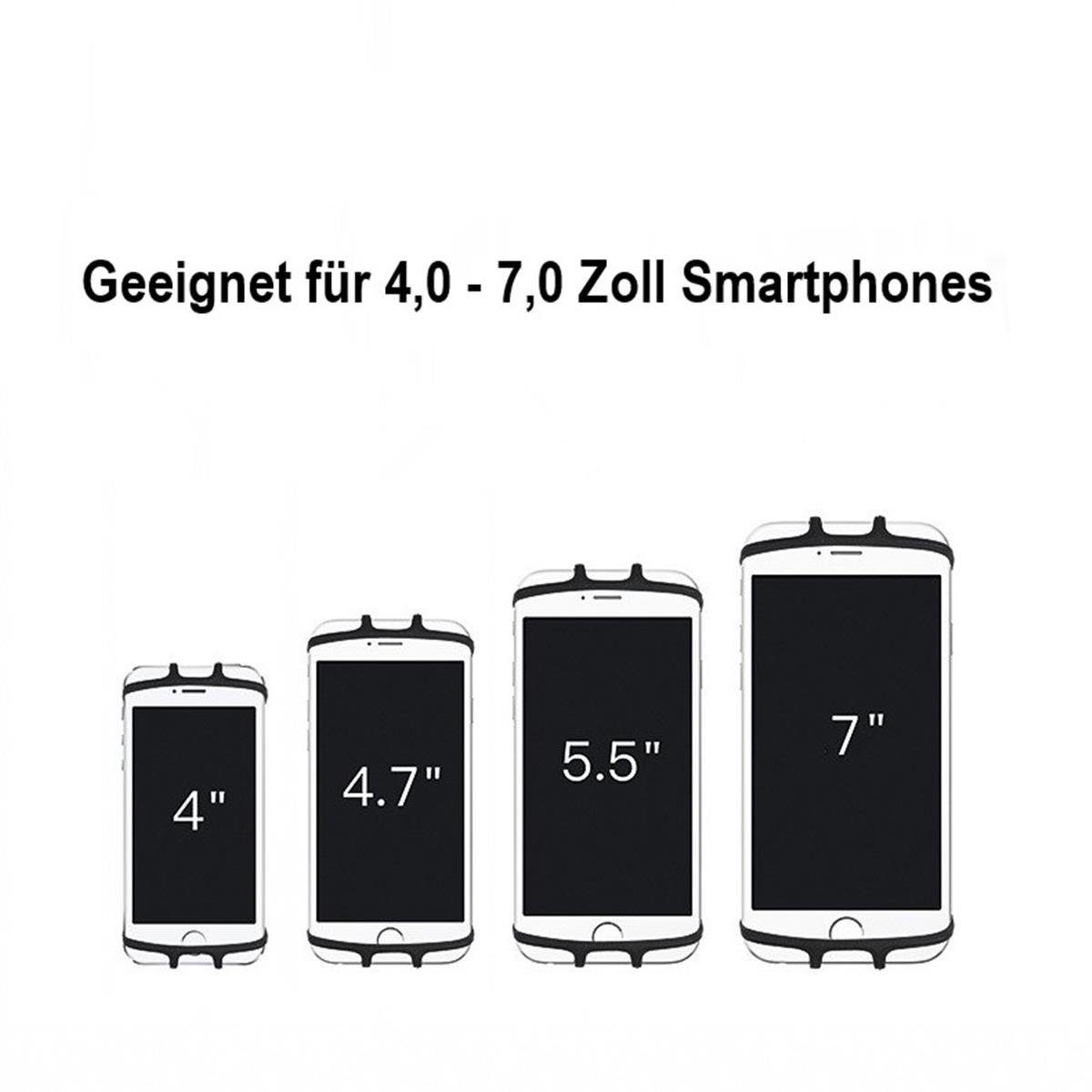 CoverKingz Handyhülle Universal Sport Armband für Smartphones 4,0 - 7,0 Zoll Fitness Tasche, Sport Schutzhülle drehbar Handyhülle Jogging Schutztasche Etui
