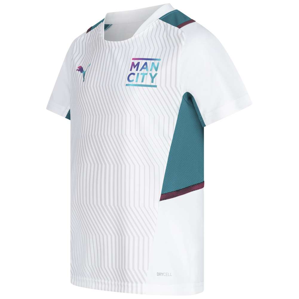 Manchester City PUMA Kinder Trainings Trikot 764460-02
