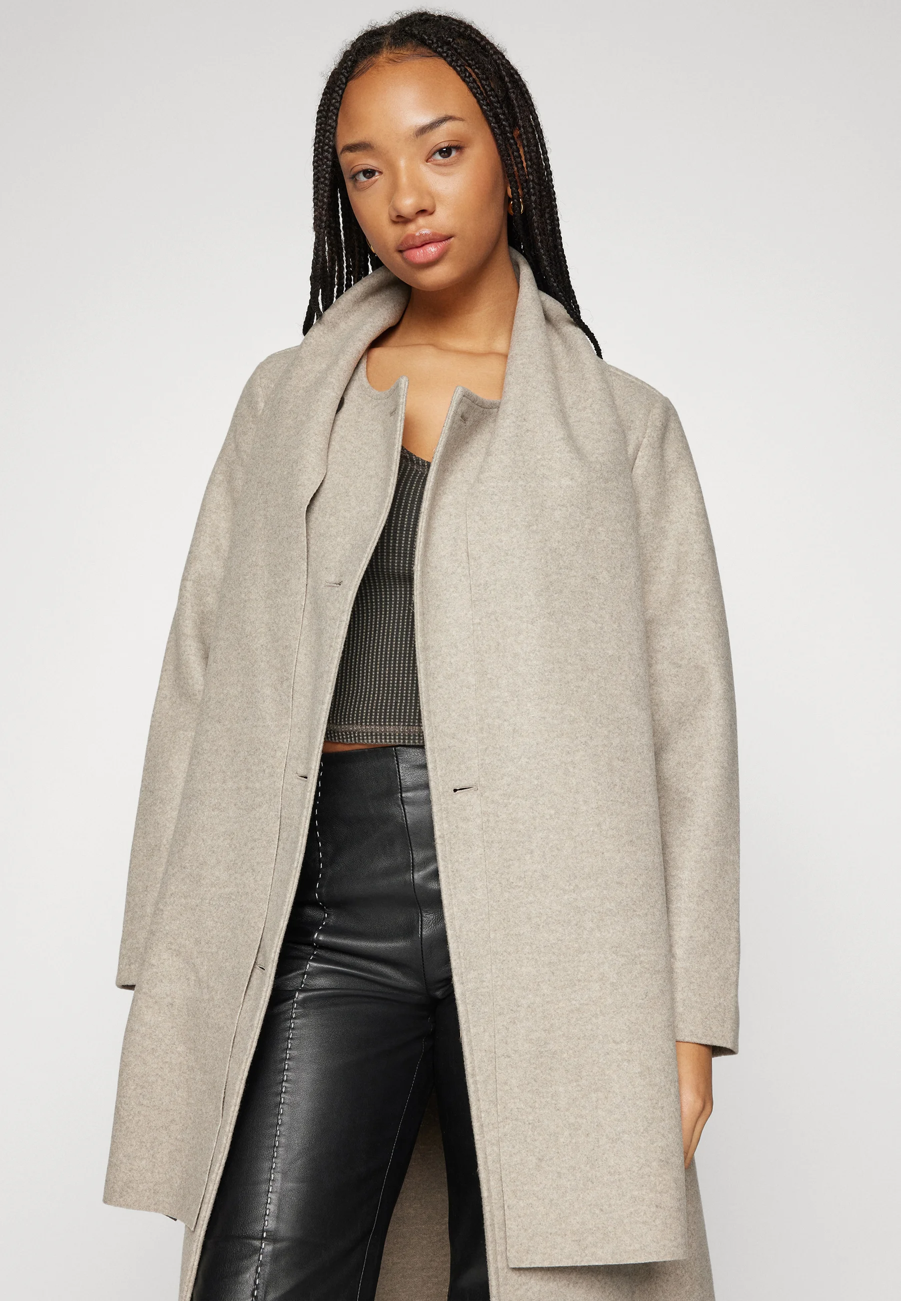 Vero Moda VMFORTUNEAYA ABRIGO BUFANDA - Abrigo clásico