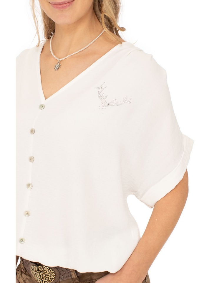 Hangowear Bluse FABIOLA in offwhite günstig kaufen XXL