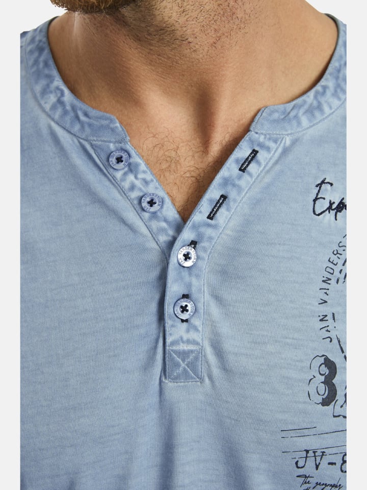 Jan Vanderstorm T-Shirt GODBERT in hellblau günstig kaufen