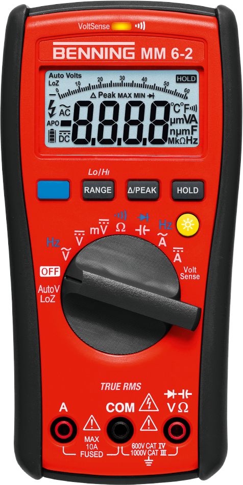 Benning 044087 MM 6-2 digitální multimetr TRUE RMS