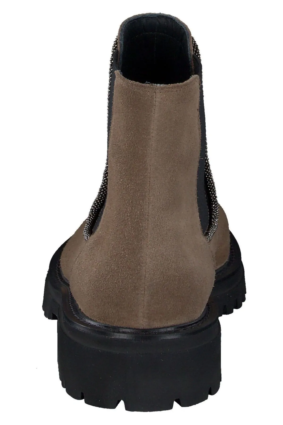 Paul Green  Stiefelette - Beige - Blockabsatz