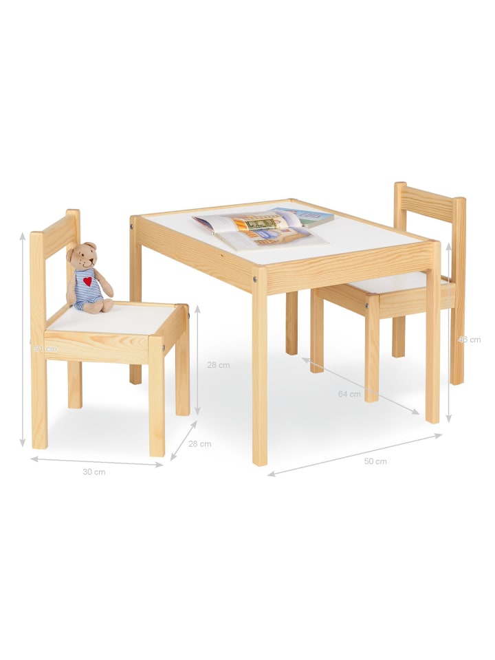 Pinolino 3-tlg. Set Kindersitzgruppe 'Olaf' in natur günstig kaufen onesize