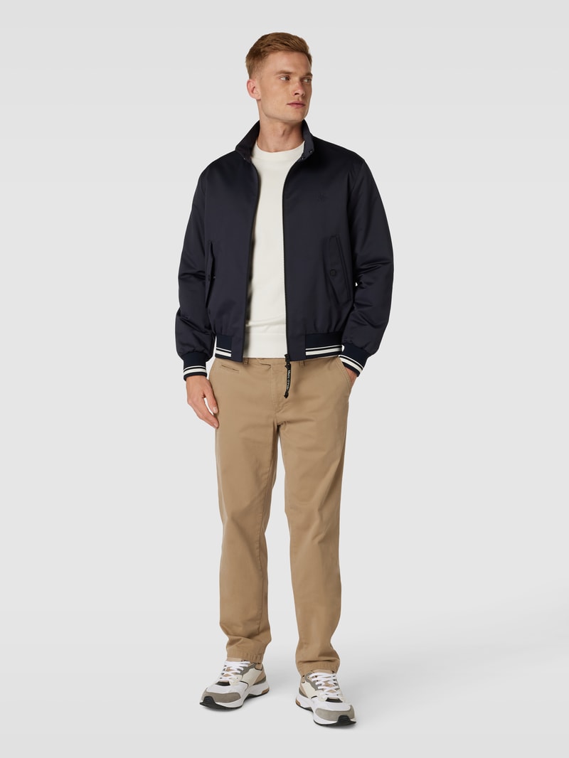 Stoffhose mit Paspeltasche Modell 'EVEREST' in beige