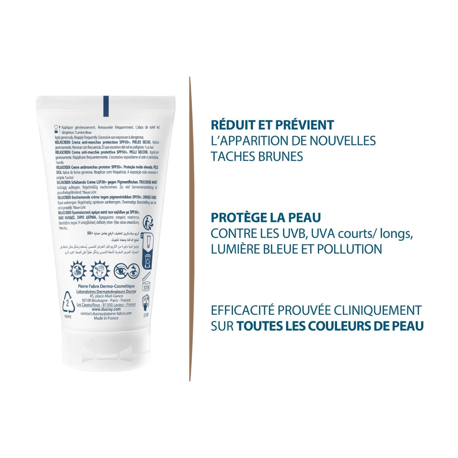Cremă protectoare anti-pete brune Ducray SPF50+