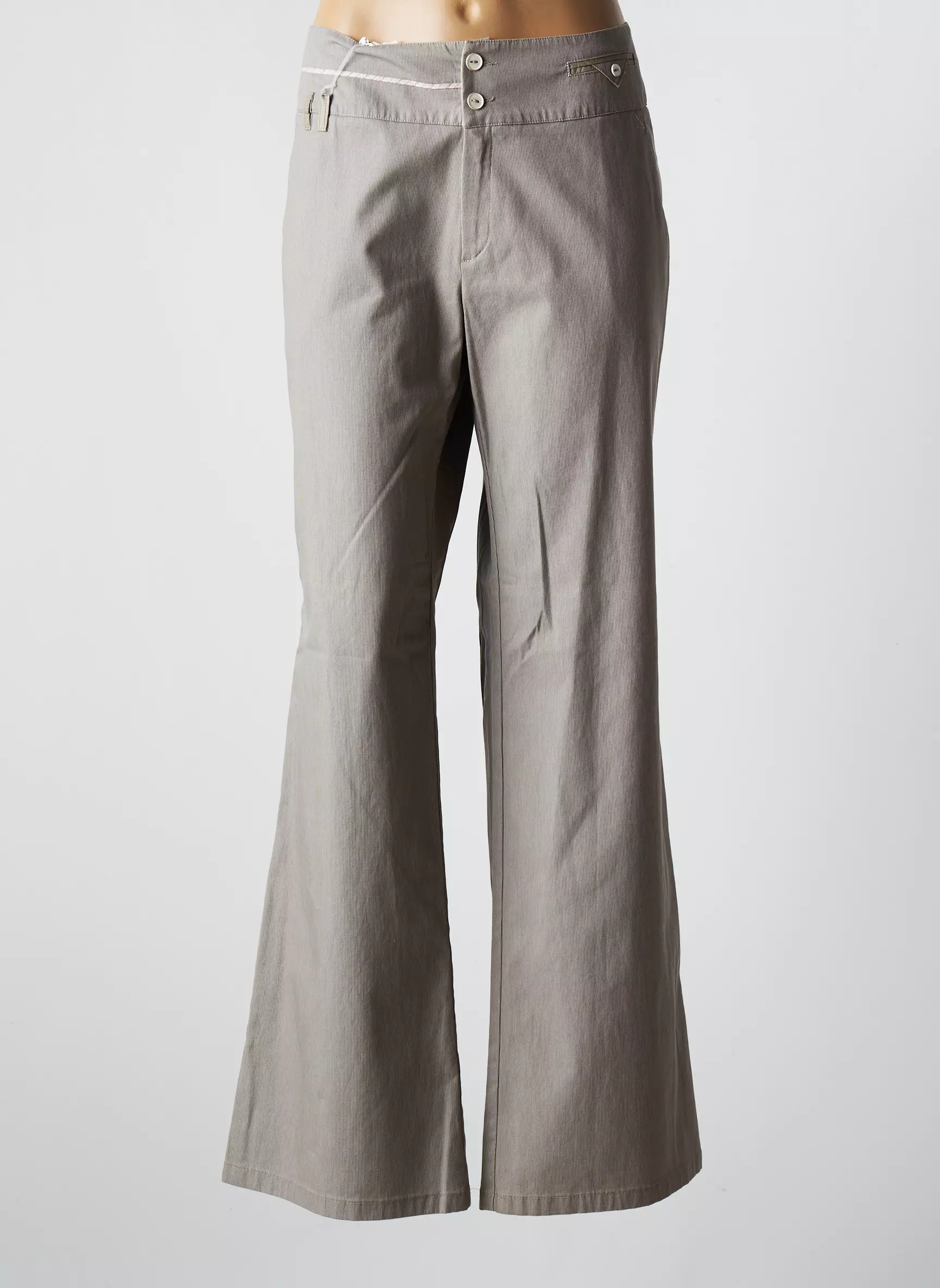 Rosa Rosam Pantalons Larges Femme couleur gris