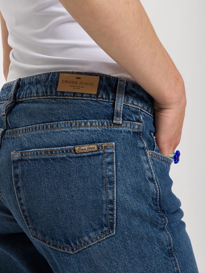 Cross Jeans Jeans - Regular fit - in Dunkelblau günstig kaufen