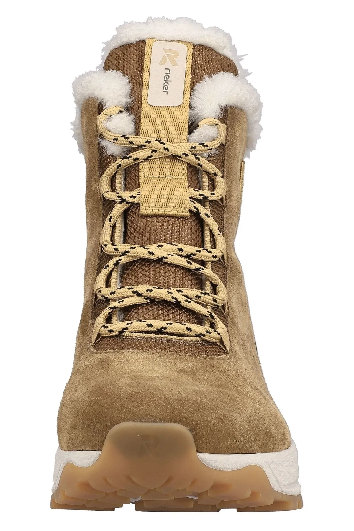 Rieker  Stiefelette - Braun - Flacher Absatz