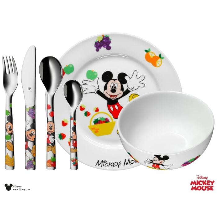 Kinderbesteck-Set Mickey Mouse, 6-teilig