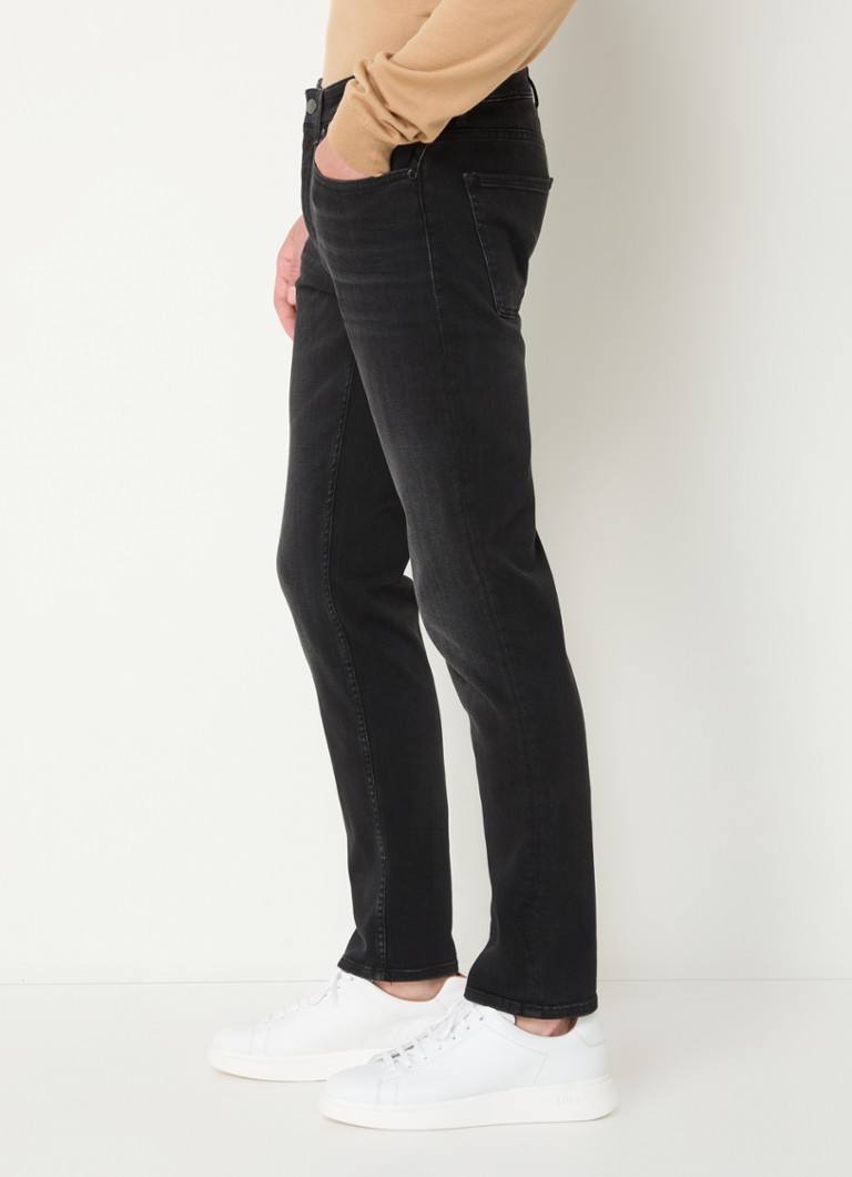 Blugi HUGO BOSS Delaware Slim Fit cu efect decolorat