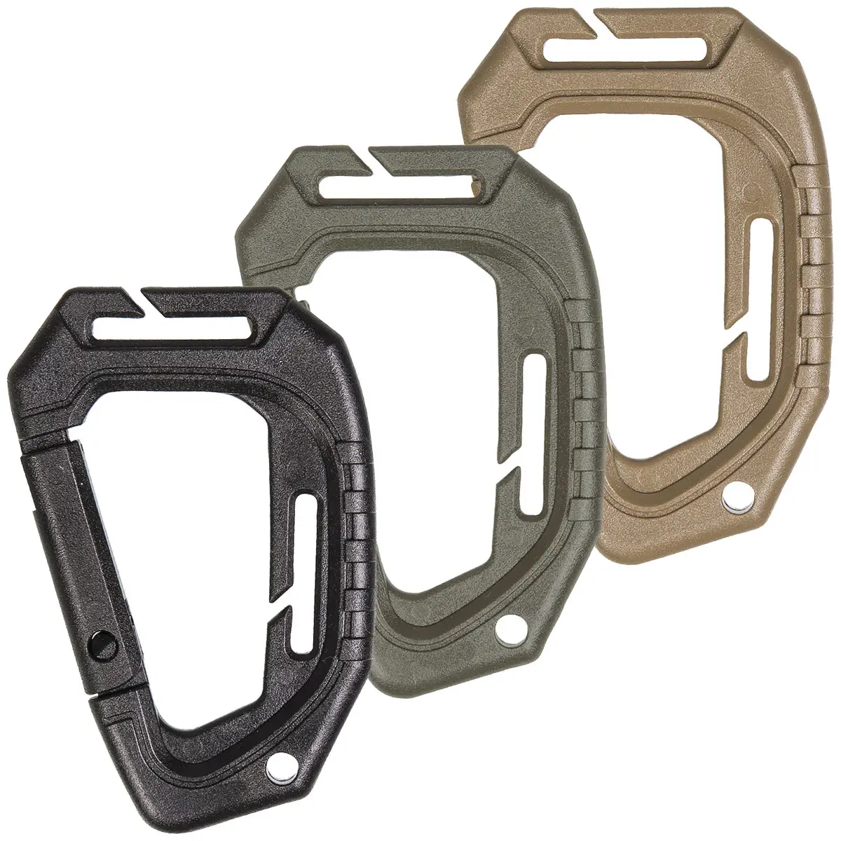 Tactical Karabiner Molle 2-er Pack versch. Farben