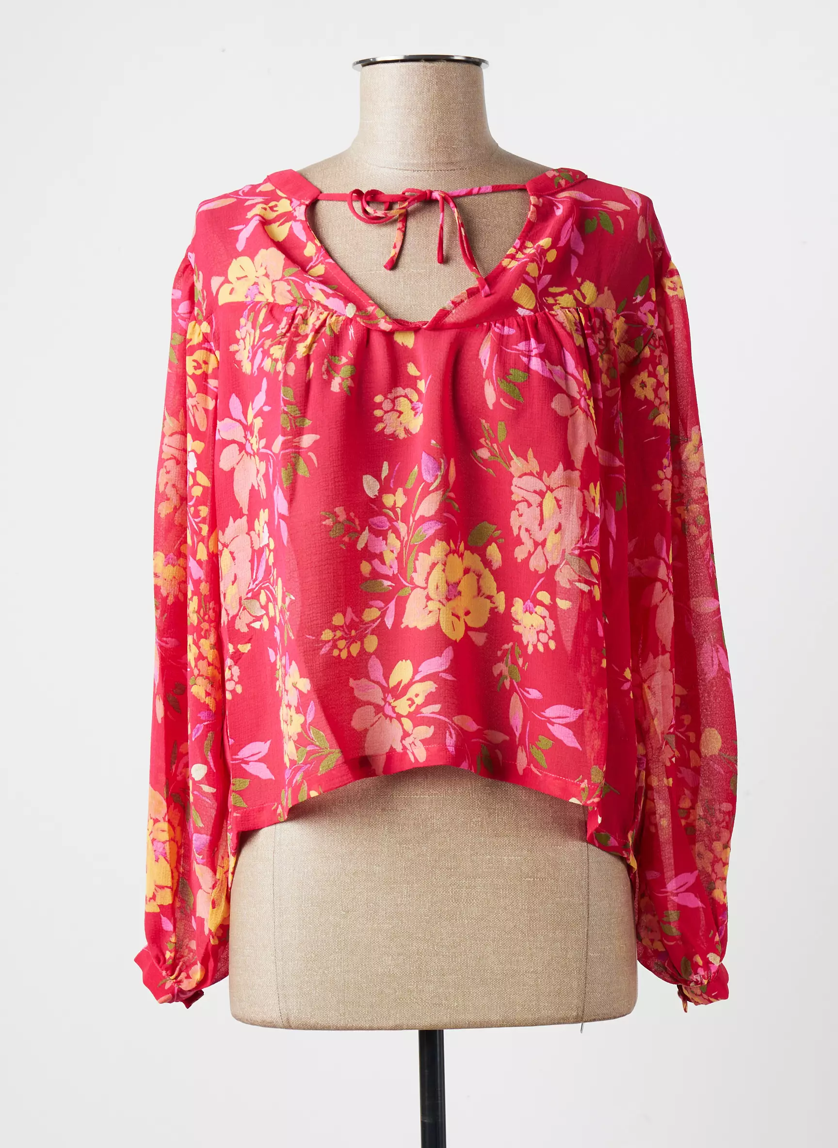 Grace Mila Chemisiers Femme couleur rouge