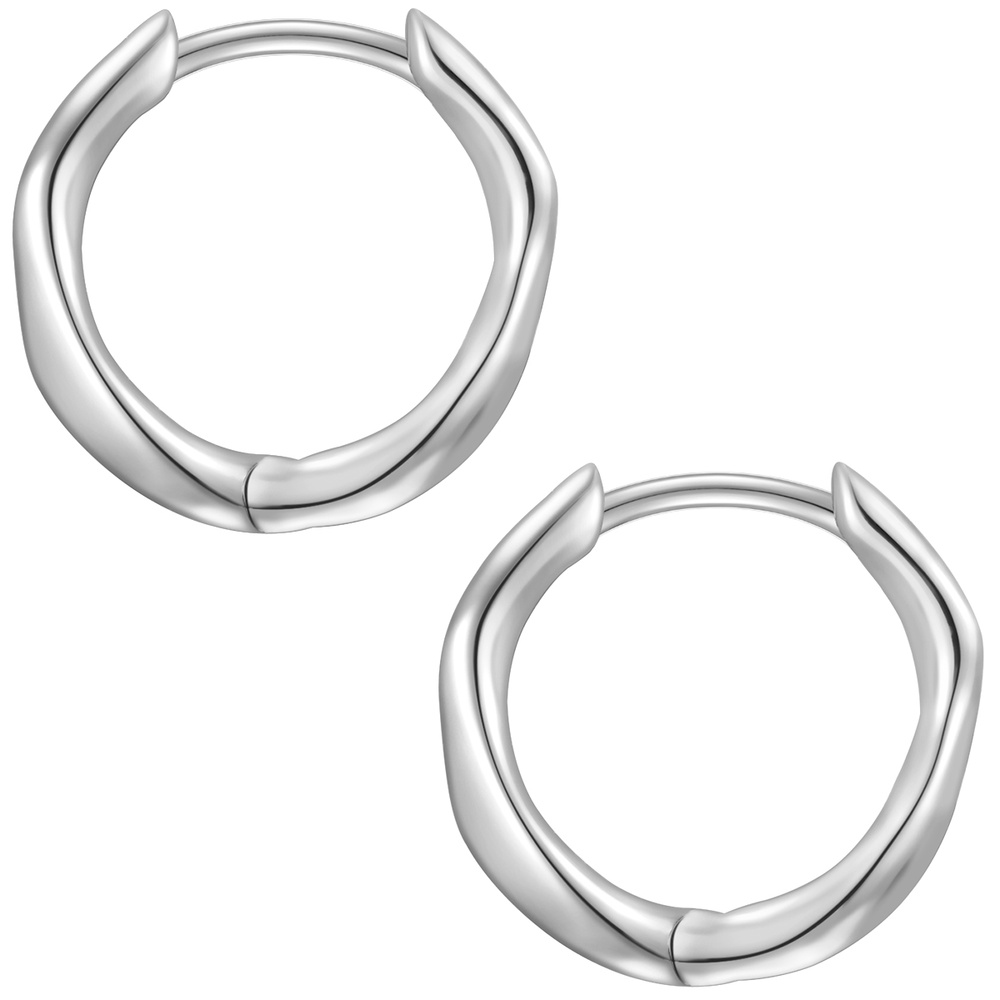 Glanzstücke München Créoles en argent Argent sterling en Argent Boucles d'oreilles